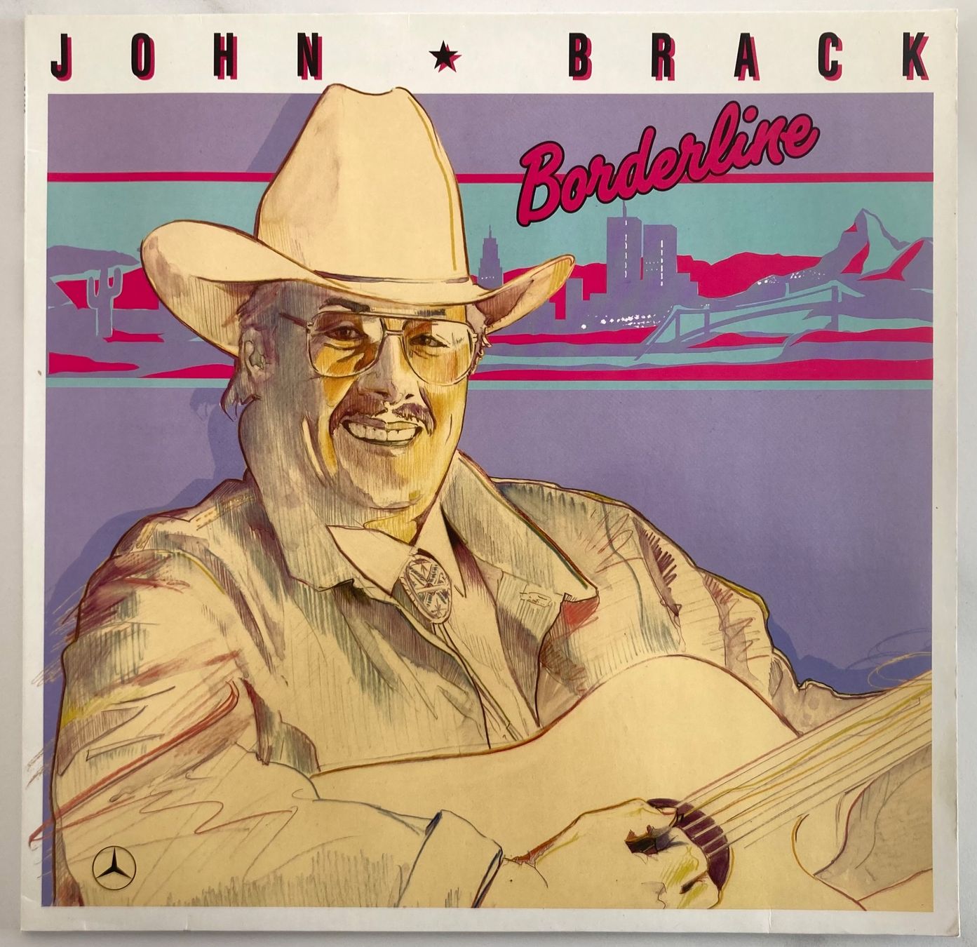 Dischi in vinile: JOHN BRACK - BORDERLINE – Usato da Poliez-Pittet venduto da Newtown-Records