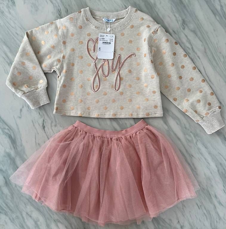 Kleider & Röcke: Ganz neues Set Pullover & Rock von Mayoral Gr. 116cm – Neu (gemäss Beschreibung) aus Richterswil von Lea_Schmidt 3