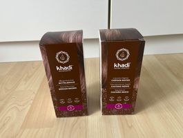 Khadi Naturkosmetik Pflanzenhaarfarbe Mittelbraun