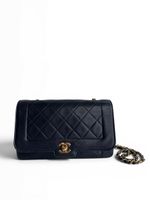Chanel Black Classic Lambskin Single Flap sac Tasche