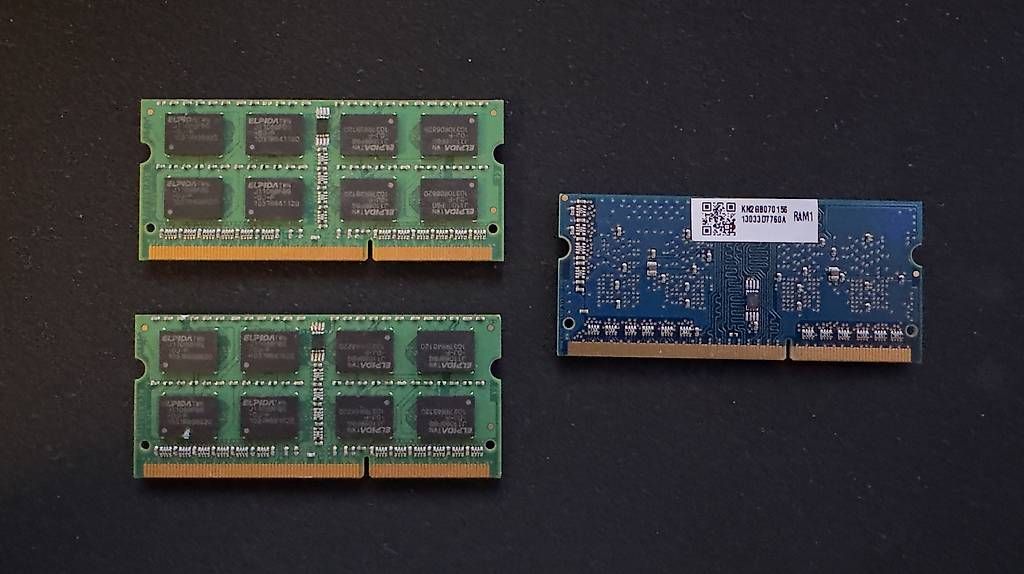 Kingston Memoria / RAM: 3x 2GB DDR3 RAM SO-DIMM – Usato da Wolhusen venduto da Fabian_C 1
