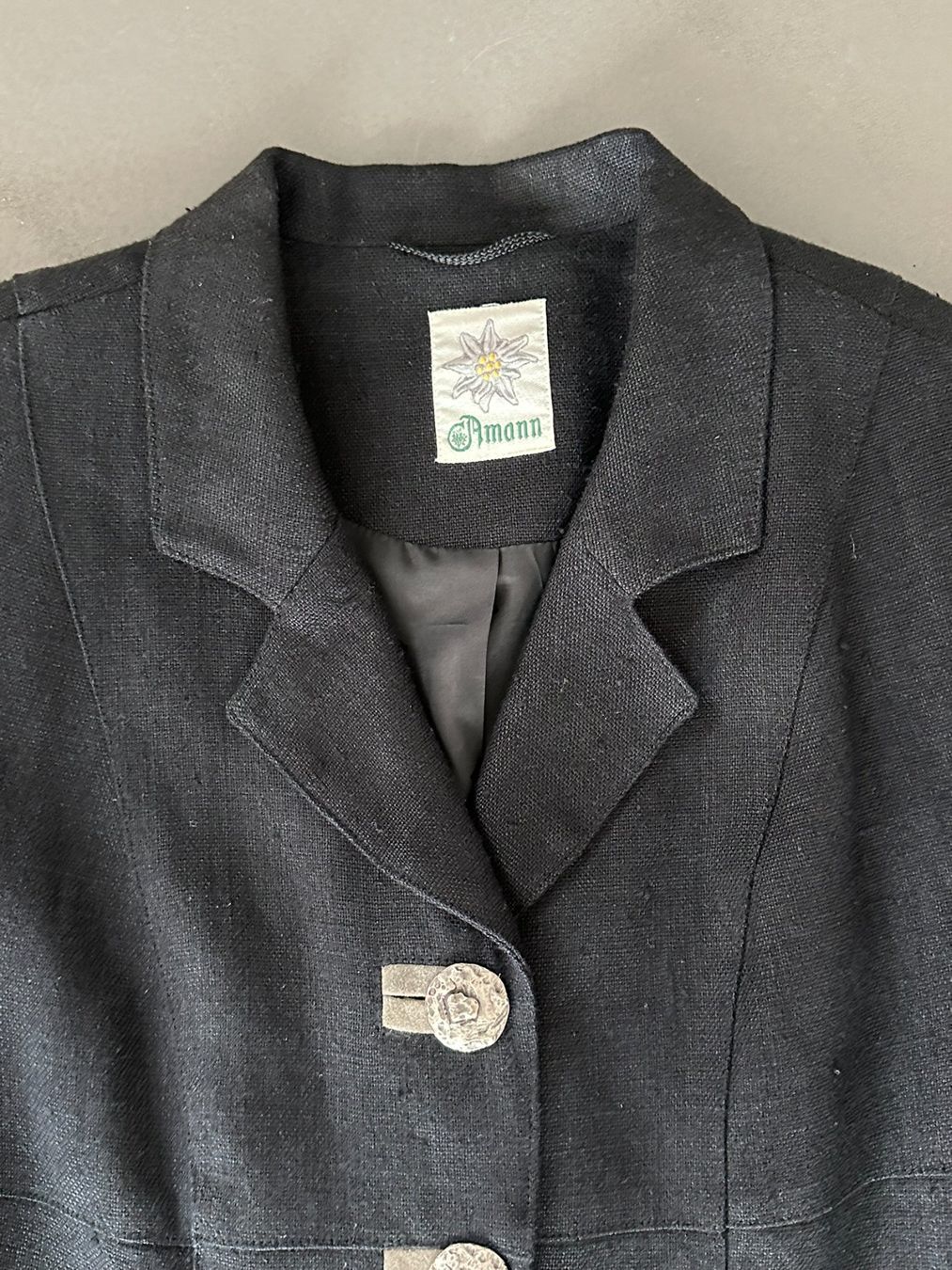Giacche: Amann Gehrock Longblazer Leinen Gr. 40 – Nuovo (secondo la descrizione) da Fehraltorf venduto da Swisscollector 3