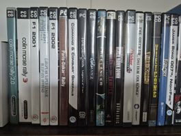 Fantastische Pc Spielesammlung mit DVDs