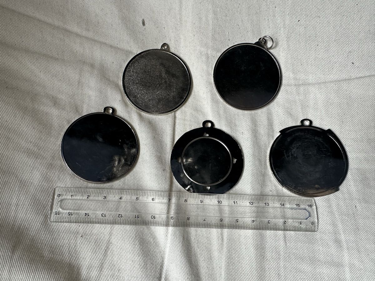 Medaillen: 5 verschiedene silberne Medaillen  – Gebraucht aus Basel von ari_f26x 2