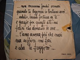 Gianni Meccia - L'Ultima Lettera (7", RE)