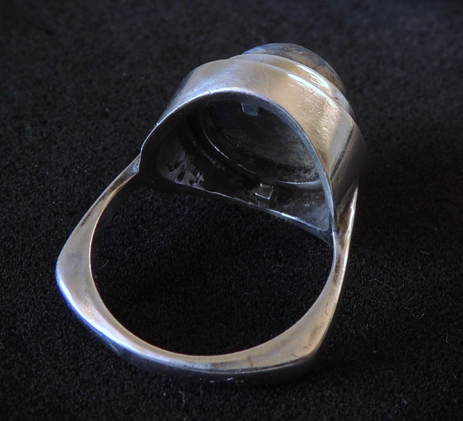 Anelli: Silber 800 Fingerring Lapislazuli Gr. 54 – Usato da Waldenburg venduto da schaller707 5