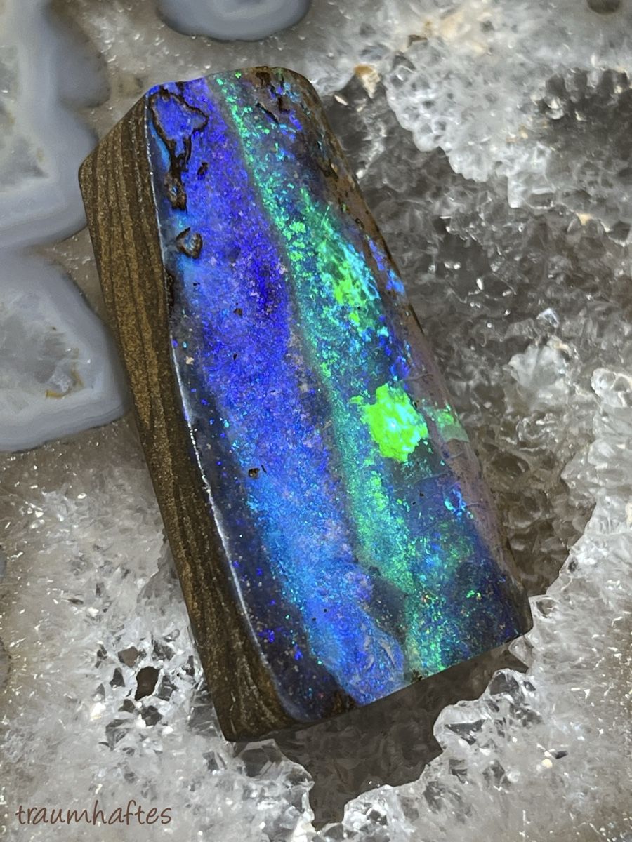 Pietre preziose: Opal - Boulder - GEM 5++ - Australien – Nuovo e nell'imballaggio originale da Thun venduto da Traumhaftes 4