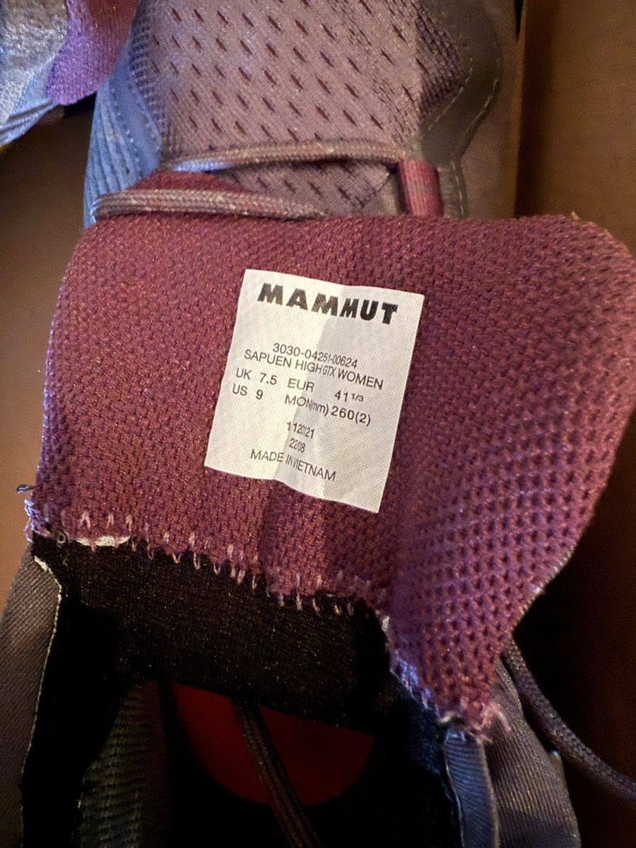 Mammut Damenschuhe: Chaussure de randonnée mammut 41 dame – Gebraucht aus L’Abergement von Sgus 2