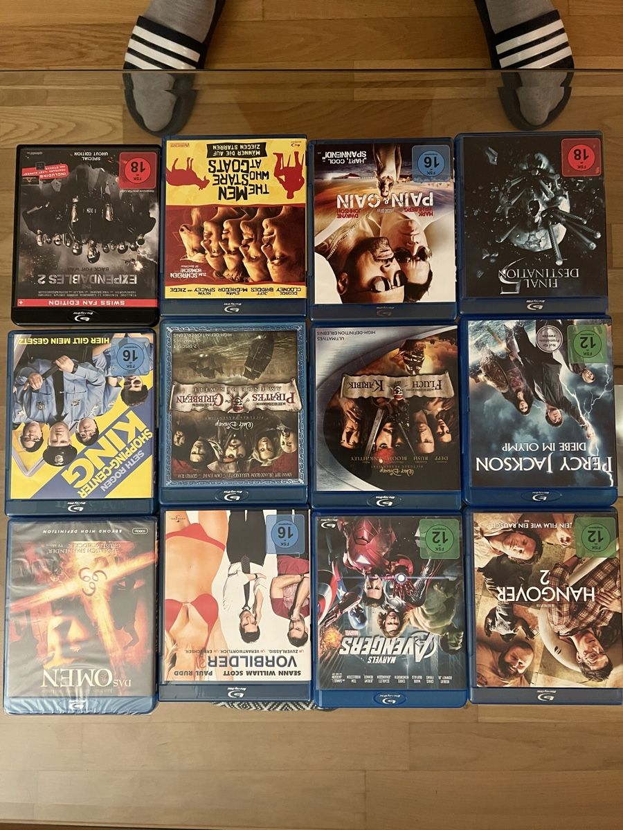 Tutti i DVDs: 54 DVD‘s/Blueray‘s – Usato da Huttwil venduto da Karly24 1
