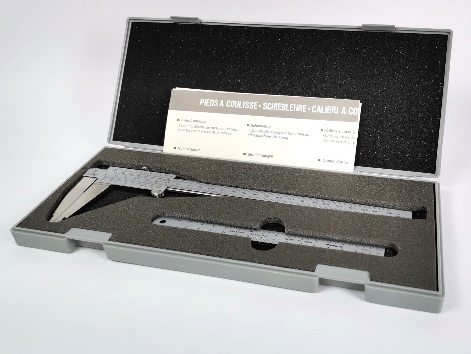 Mitutoyo Misurare: MITUTOYO Nonius Messschieber 250mm – Usato da Schaffhausen venduto da Restwert_SH