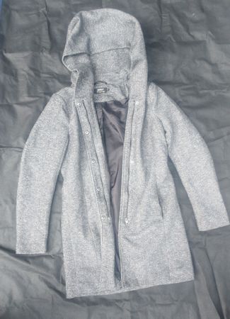 Only Mantel, grau, Kurzmantel, Grösse M