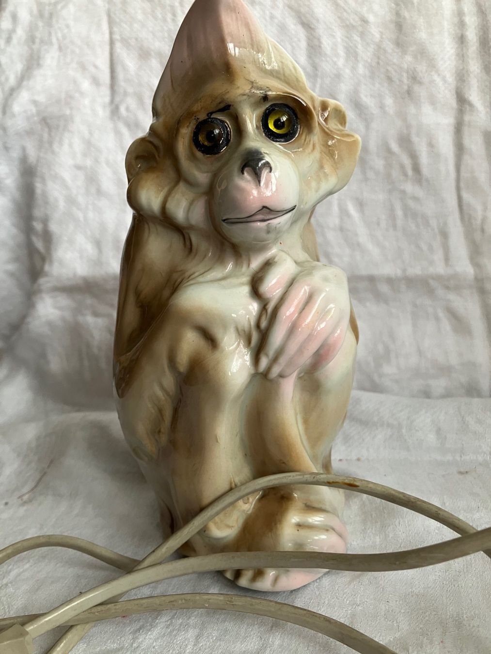 Statuette: Rauchverzehrer, sitzender Affe, Art Deco – Usato da Zürich venduto da aannnnaa48