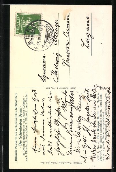 Cartoline postali: AK Bern, Das Klapperläubli – Usato da Berlin venduto da bartko-reher 1