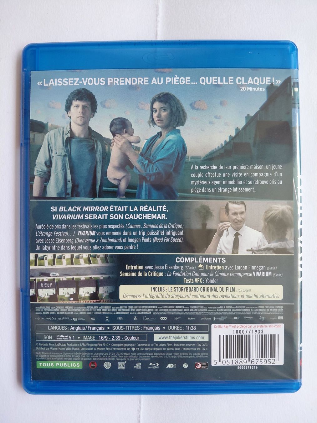 Tutti i DVDs: VIVARIUM – Usato da Denges venduto da Hellboy10 1