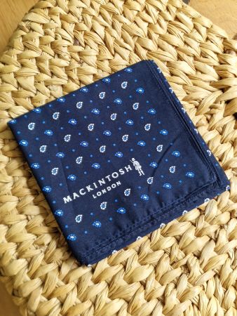 Originales MACKINTOSH LONDON Einstecktuch Vintage aus Japan