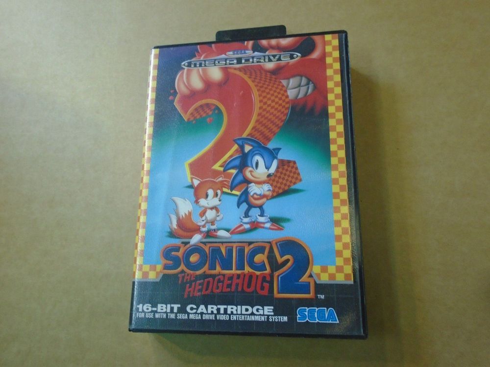Jeu Sonic 2 The Hedgehog Pour Mega Drive - Bon état - Sans Notice