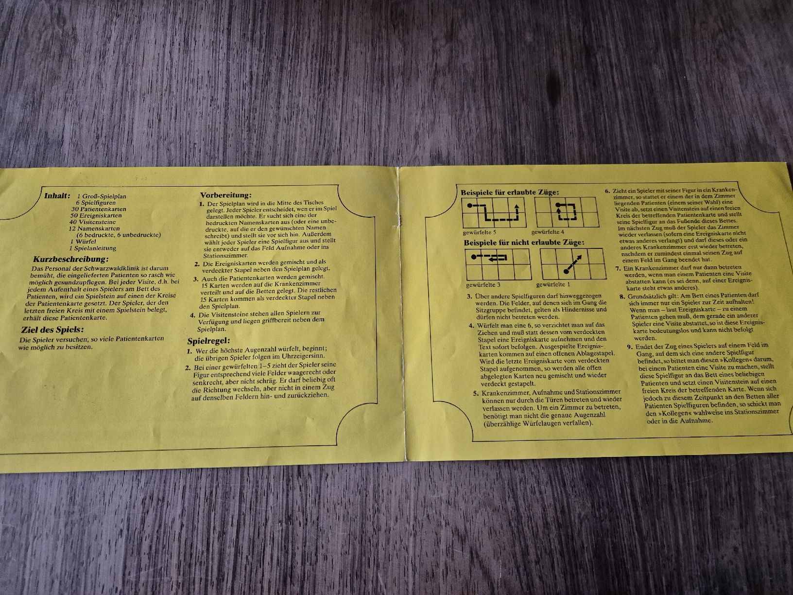 Spiele: Spiel: die Schwarzwaldklinik 1986 – Gebraucht aus Villmergen von MONCHHICHI 3
