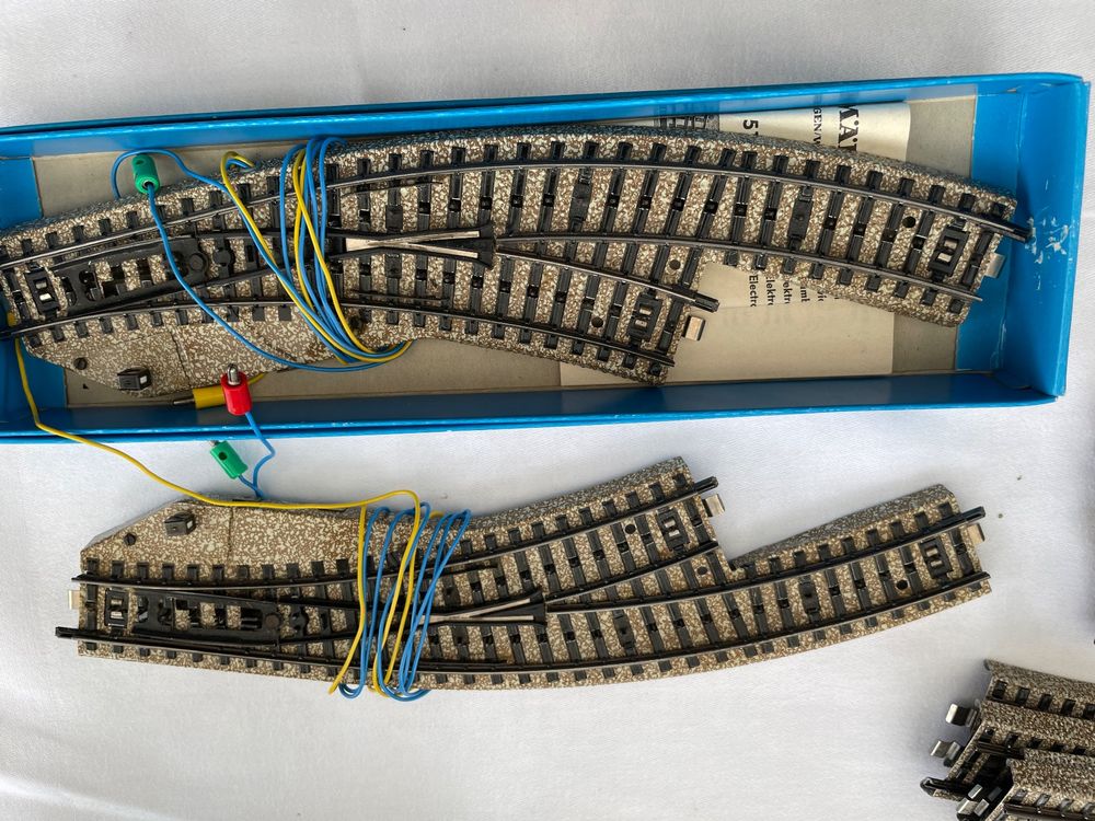 Märklin Metall Gleis u. Weichen Kaufen auf Ricardo
