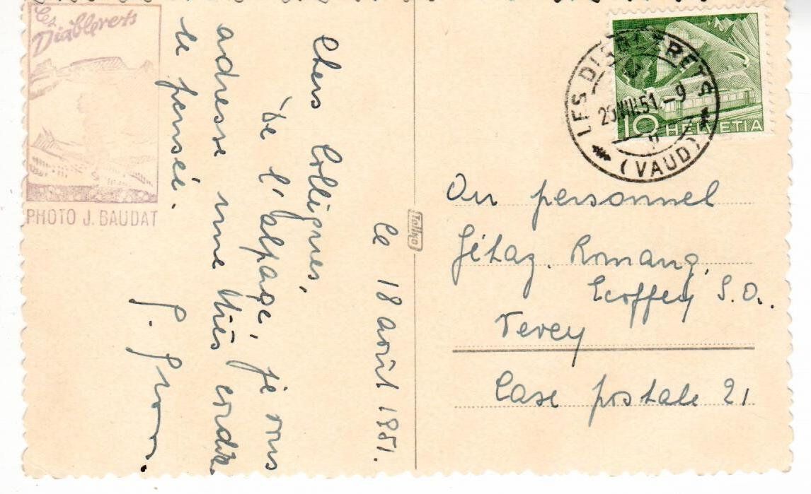 Cartoline postali: les Diablerets – Usato da Wolhusen venduto da Curver9 1