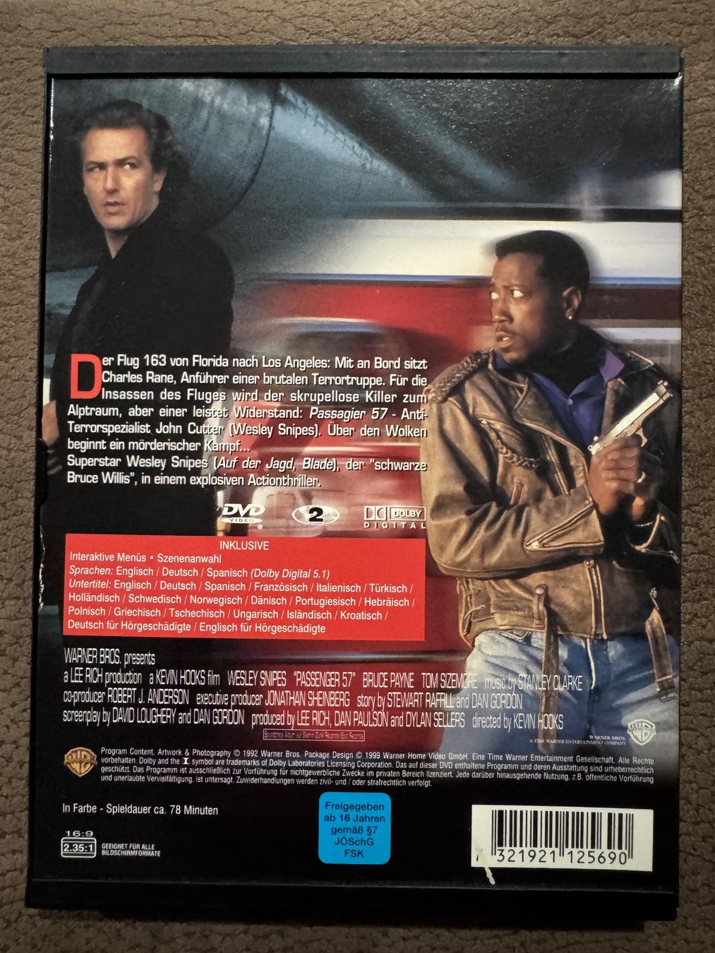 Alle DVDs: Passagier 57 – Gebraucht aus Dietikon von MuNathy 1