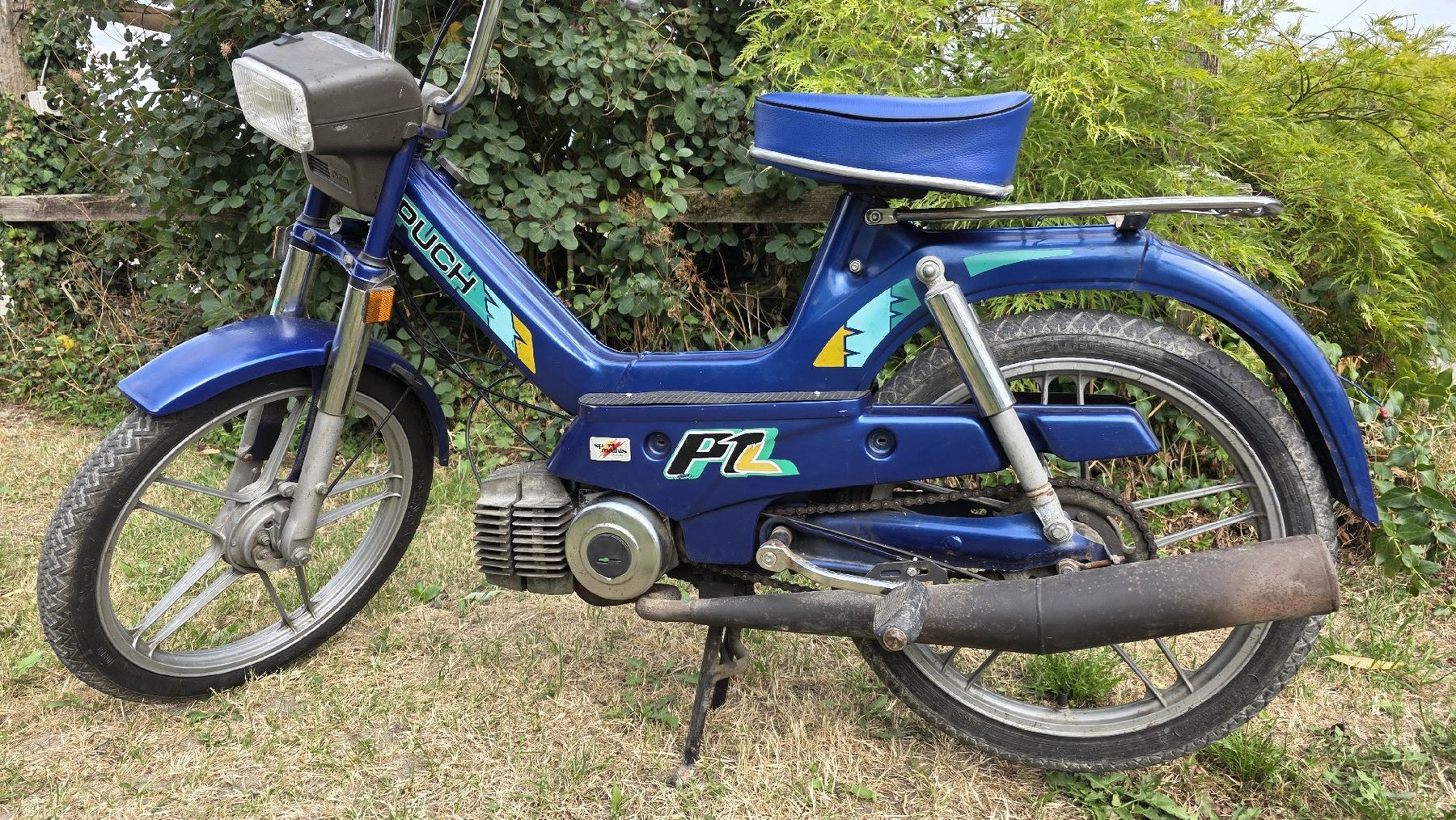 Puch Mofas: Puch Supermaxi P1 mit Ausweis, Motor läuft – Gebraucht aus Hofstetten ZH von Nego 2