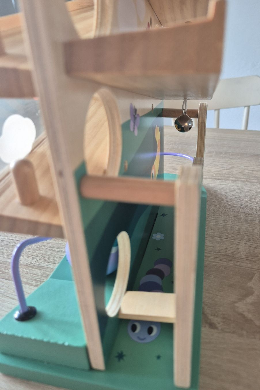 Janod Giocattoli: Raupen - Kugelbahn aus Holz – Usato da Ellighausen venduto da Luna_dk 8