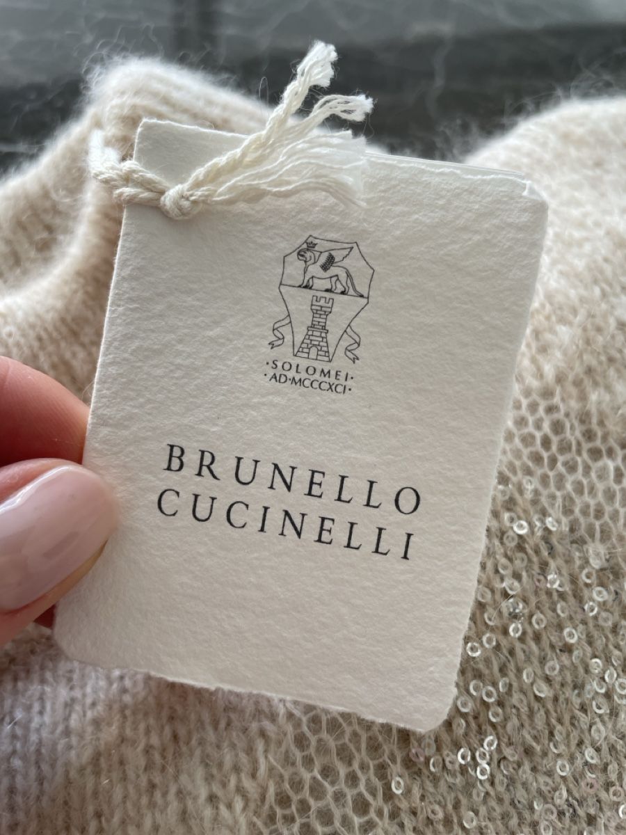 Brunello Cucinelli Maglioni & Felpe: Brunello Cucinelli Pullover Pailletten, S, Neu – Nuovo e nell'imballaggio originale da Chur venduto da kri_b5xv 1