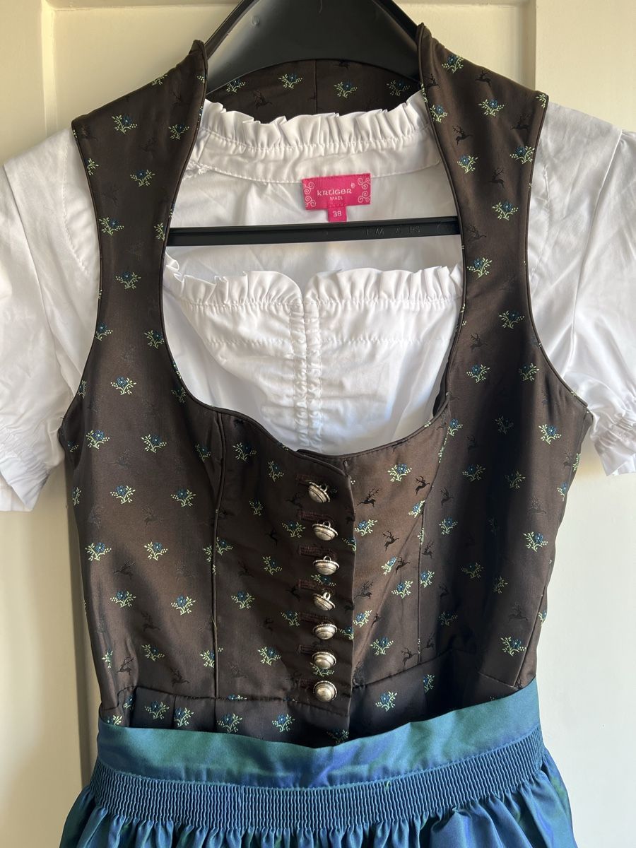 Krüger Kleider: Original Dirndl, Marke Peter Anderl, Grösse 38 - Top! – Gebraucht aus Zuchwil von Duygu3506 4