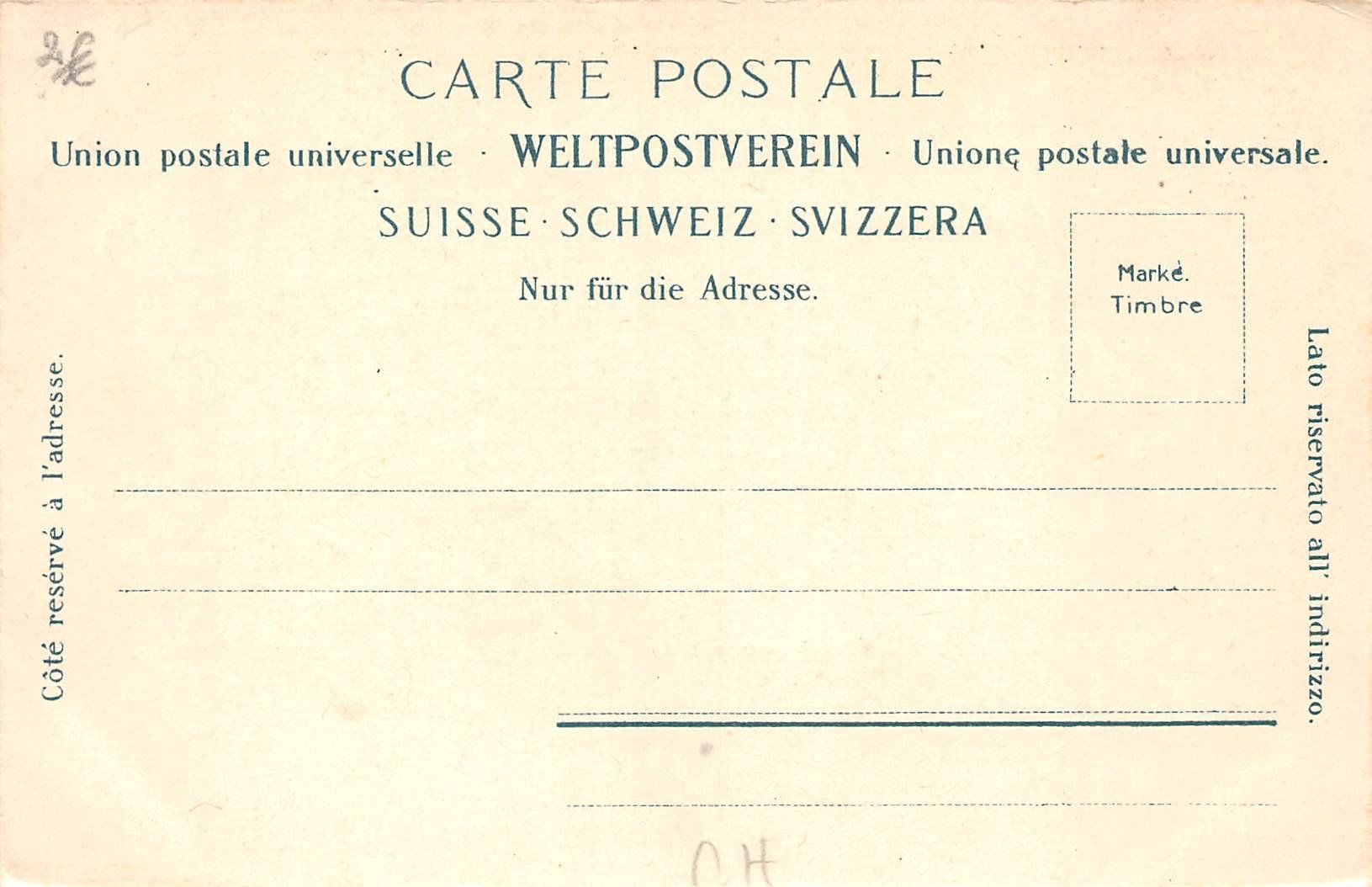 Cartoline postali: 2x Thun und die Alpen – Usato da Ottikon b.Kemptth. venduto da Neptun1974 3