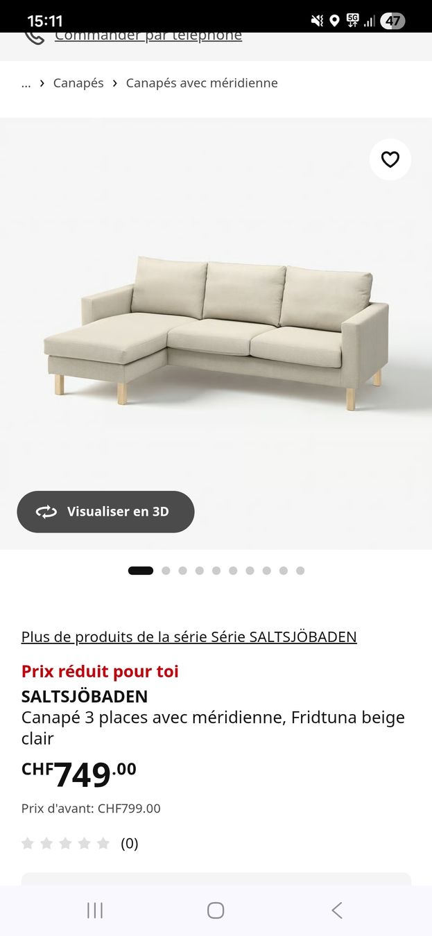 Ikea Divani: Canapé d'angle prix a discuter – Nuovo (secondo la descrizione) da Genève venduto da ass_t8wd 2