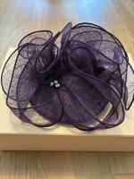 Kopfschmuck/ Haar Fascinator Damen Violett