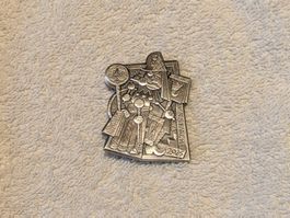 Plakette Fasnacht Basel 2025 Silber