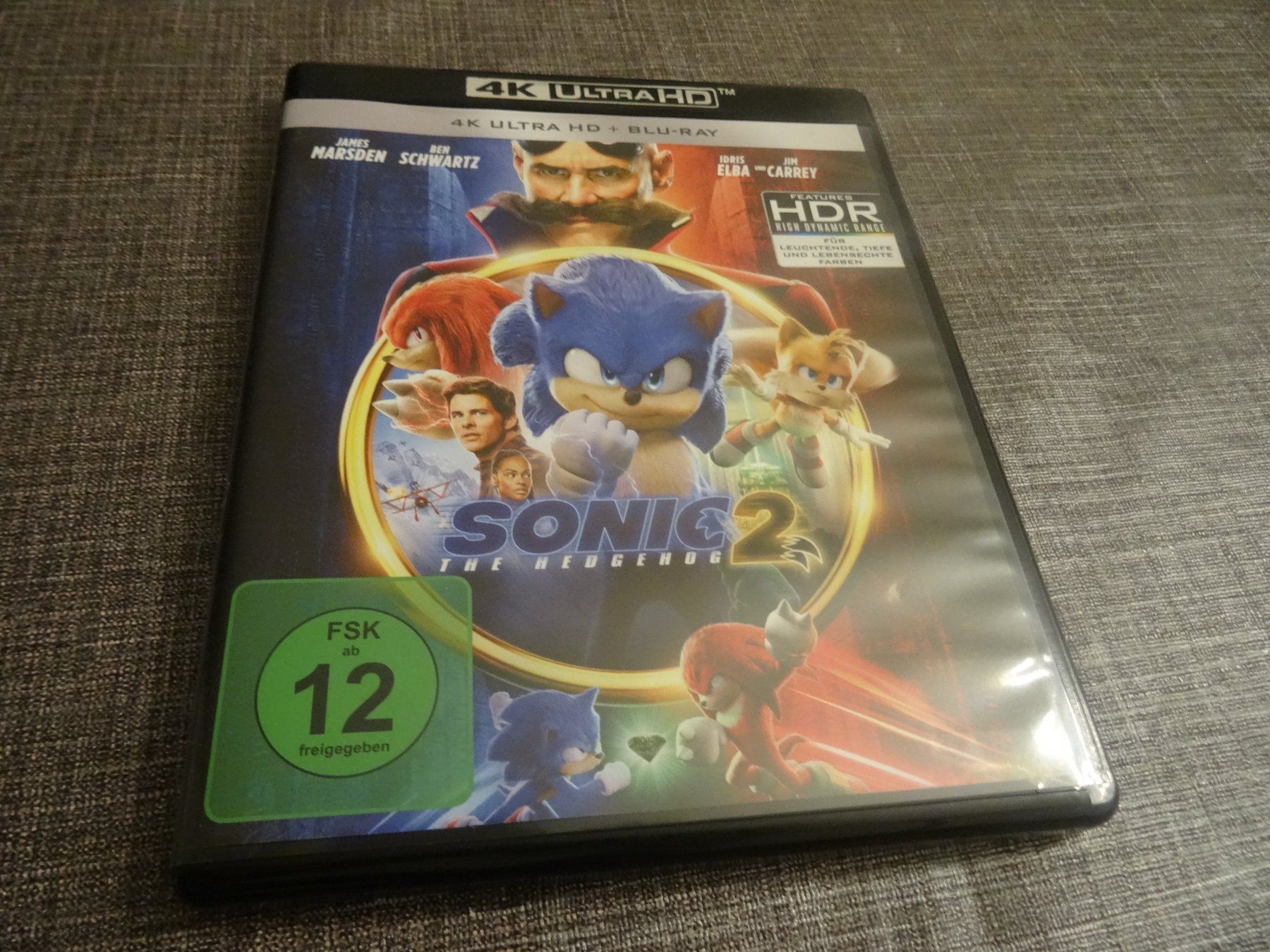 Alle DVDs: Sonic the Hedgehog 2 4K Ultra HD UHD + Blu-Ray – Gebraucht aus Olten von Disc-Verkauf