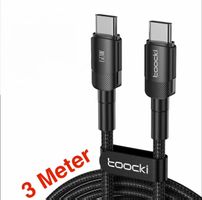 3 Meter USB-C Kabel z.B. für Samsung, Xiaomi, Apple, Pixel,