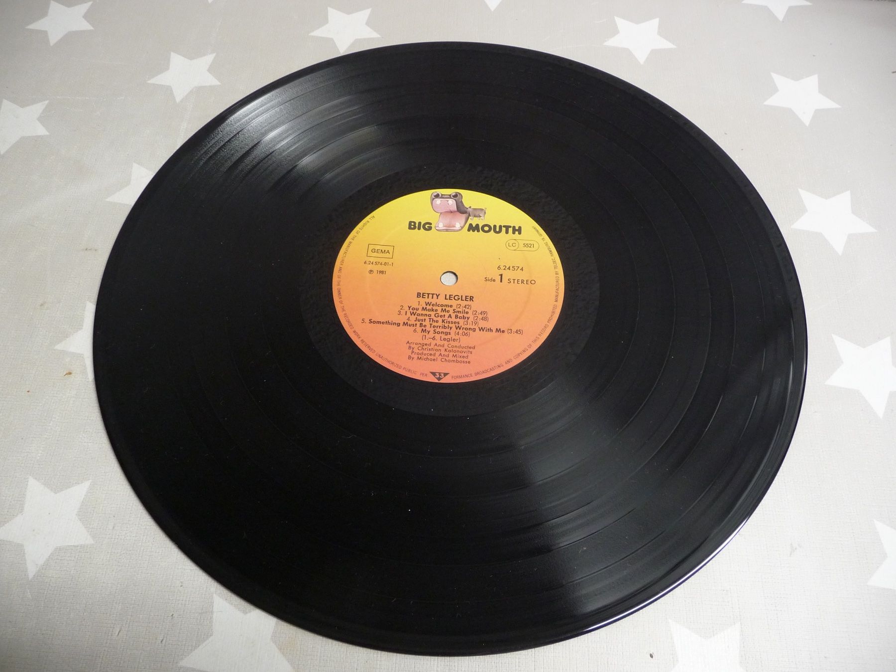 Dischi in vinile: LP: Betty Legler – Usato da Rafz venduto da Powacaddy 2