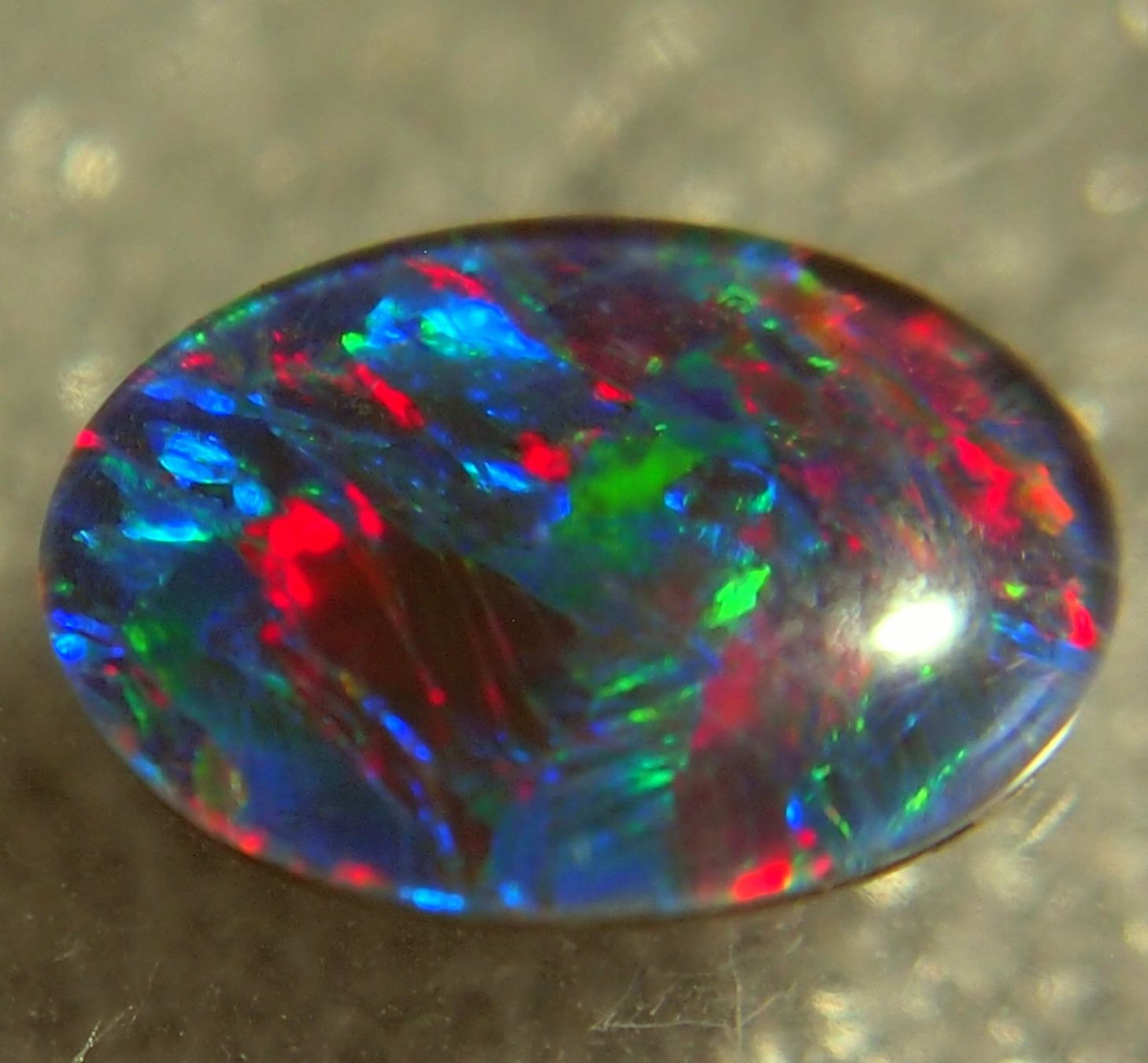 Pietre preziose: 3,5 ct. Multicolour Blackopal-Triplette AAA – Nuovo e nell'imballaggio originale da Reinach BL venduto da rumablum 9
