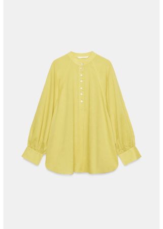 Blouse oversize Zara, collection 2026, taille S
