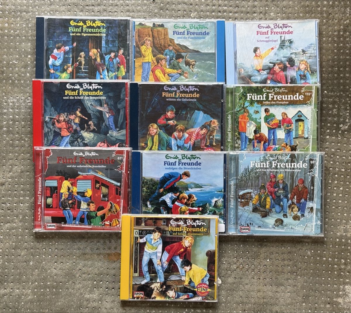 Audiolibri: 10x Fünf Freunde CD‘s – Usato da Allschwil venduto da Collector.Shop.Swizz