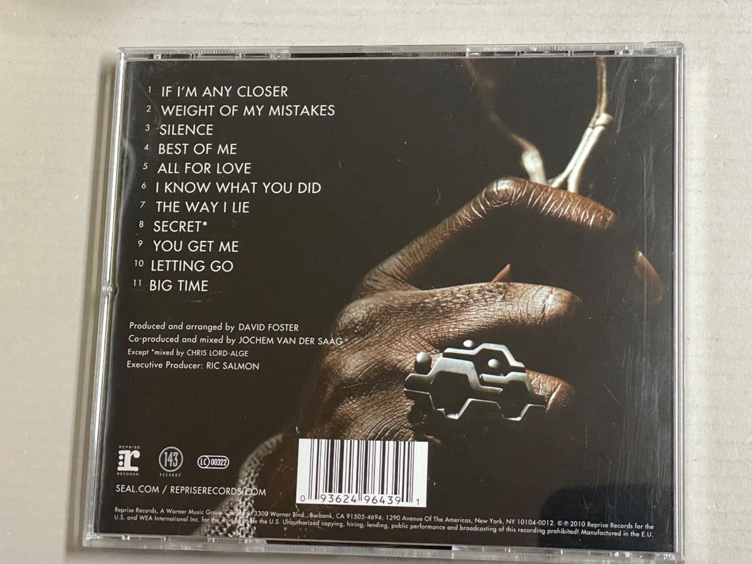 CD: Seal - Commitment CD - Soul Jazz Funk - Top – Usato da Muri b. Bern venduto da AdidasCollector 1