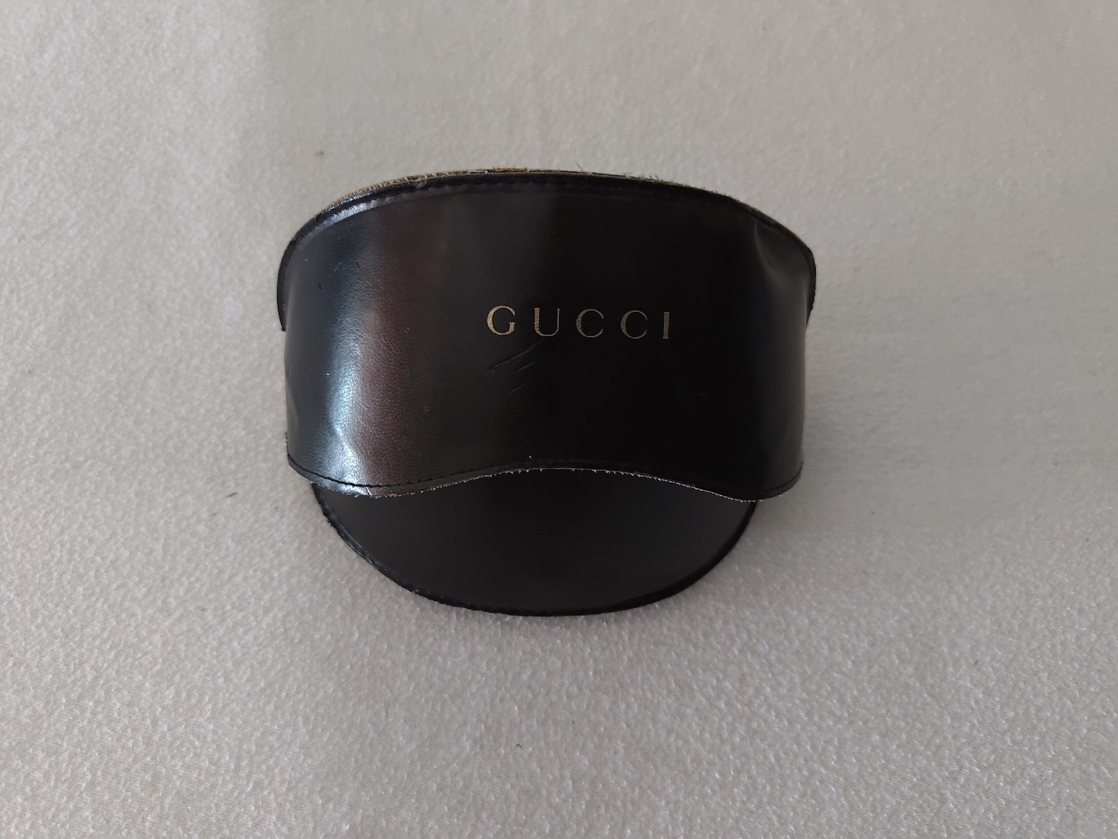 Gucci Lunettes de soleil vintage noires y2k avec (Gebraucht