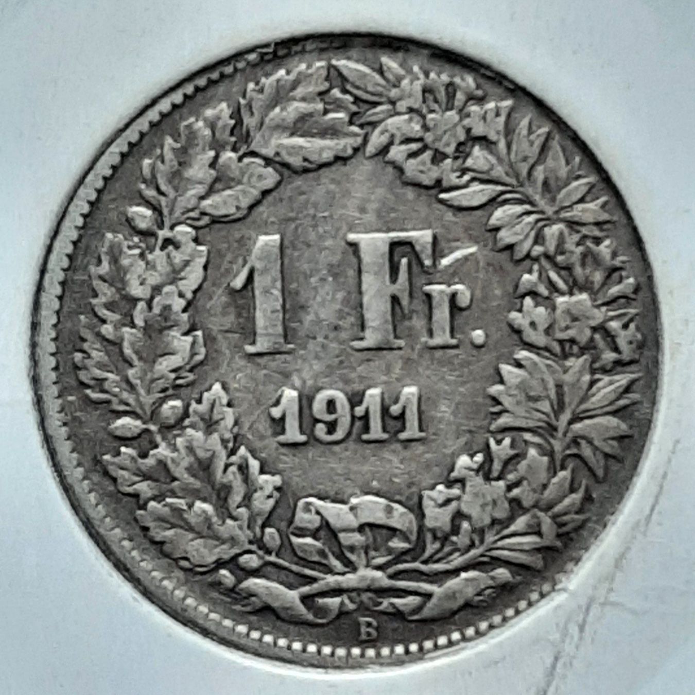 Alle Münzen: 1 Franc Suisse 1911 – Gebraucht aus Carouge GE von cecob0909