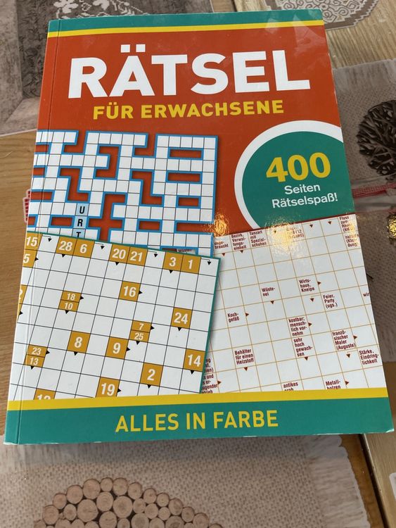 Rätselbuch für Erwachsene, 400 Seiten Rätselspass! (Neu (gemäss