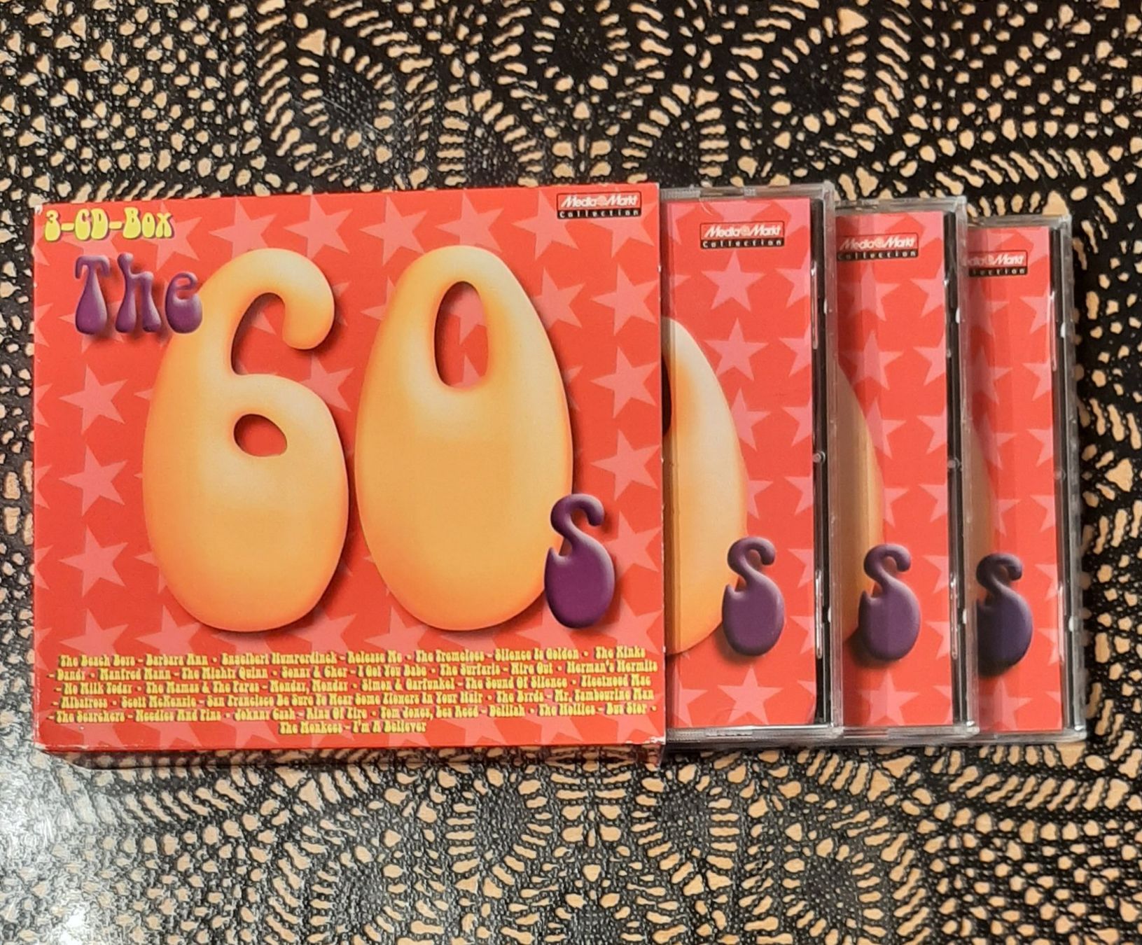 CDs: Media Markt - The 60's, Pop/Rock Compilation 3CD Box – Gebraucht aus Amriswil von Celini3