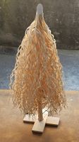 Holz-Weihnachtsbaum, Tischdeko, Handarbeit, neuwertig