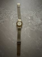 Swatch Irony Damenuhr goldfarben Edelstahl 