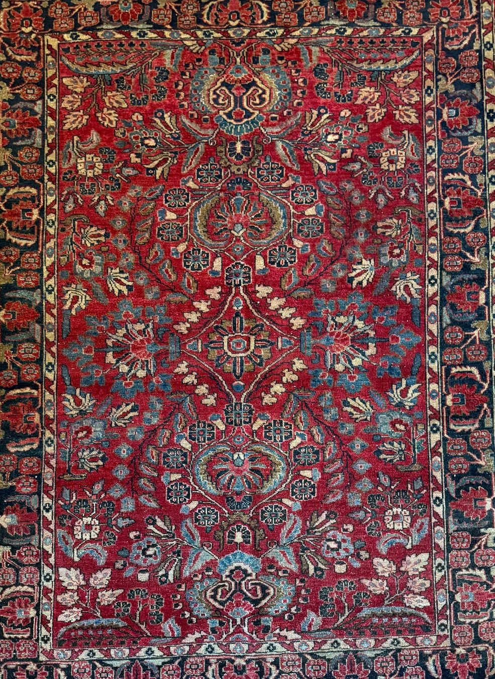 Tappeti: #21- PERSERTEPPICH - US SAROUGH - 150cm x 110cm – Usato da Lausanne venduto da Geren_Hojreh