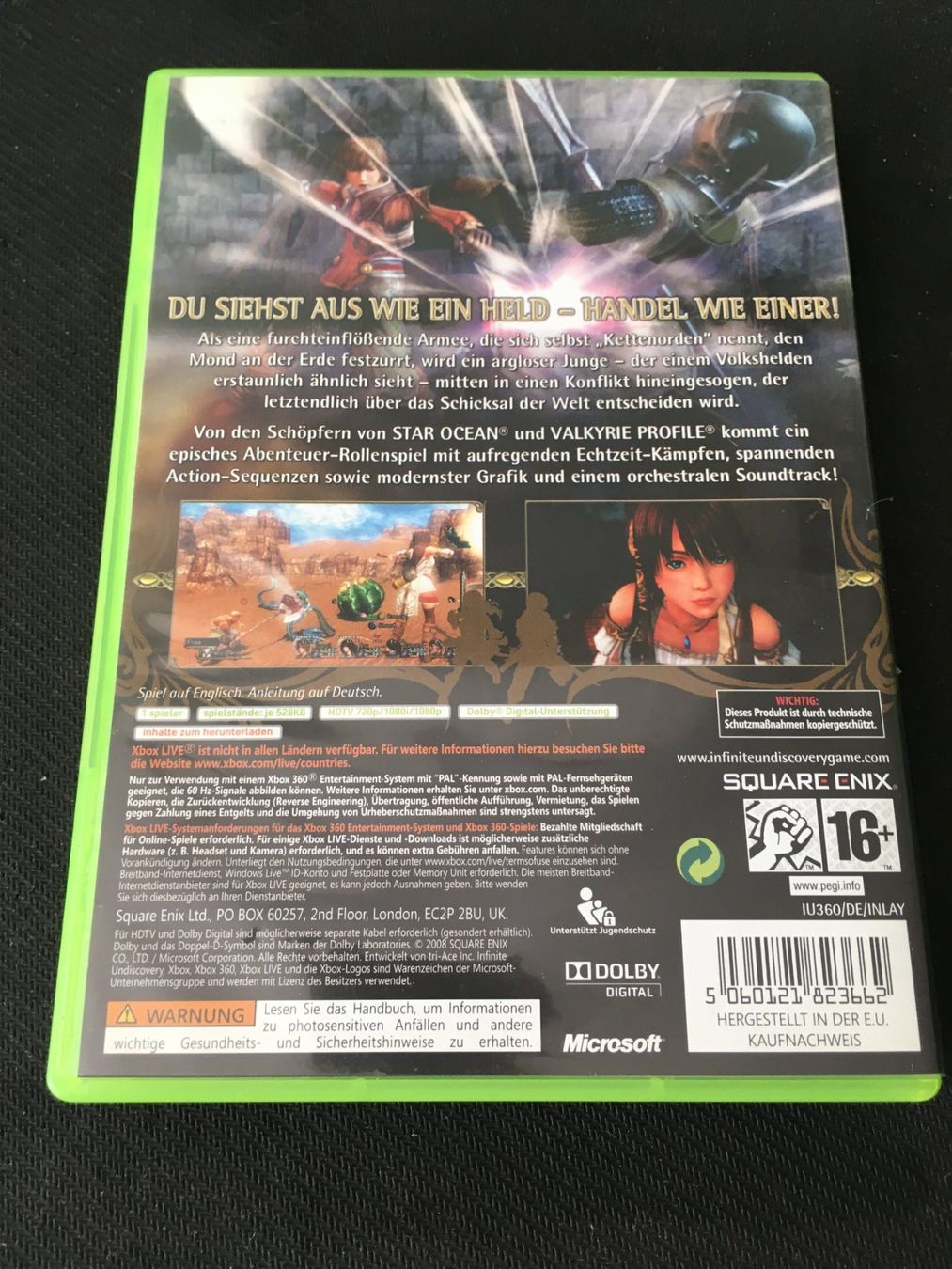 Microsoft Giochi: Infinite Undiscovery - Xbox360 – Usato da St.Gallen venduto da Punktchen01 1