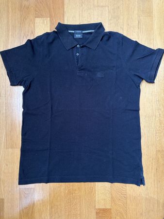 Polo shirt BOSS Hugo Boss Pima Cotton XL schwarz guter Zusta