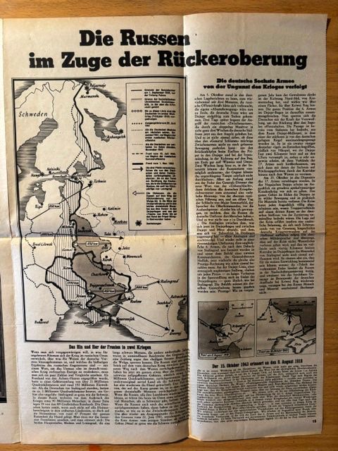 Riviste & Magazine: Aus der Schweizer Illustrierten Ende 1943 – Usato da Seon venduto da retep012