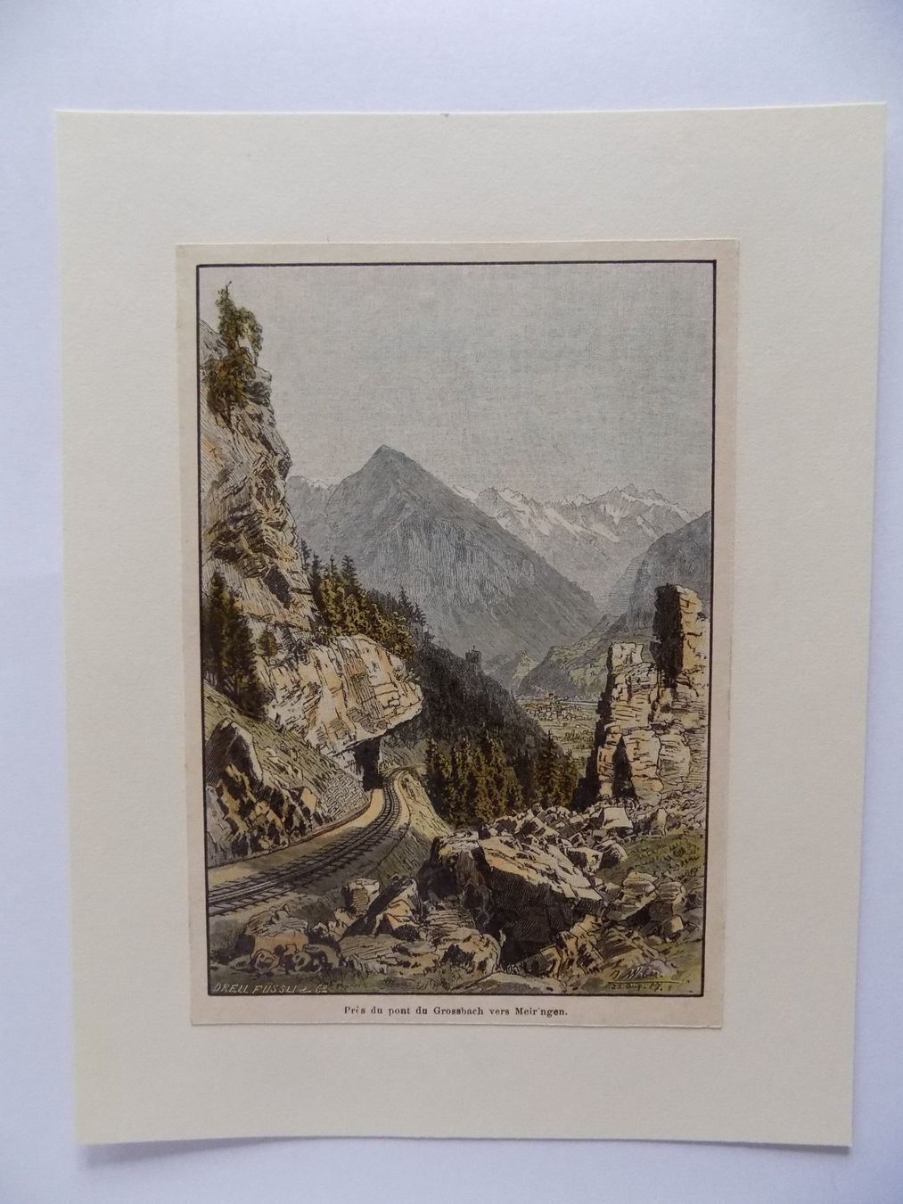 Stiche: Meiringen Grossbach – Gebraucht aus Risch von Rischli15